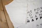 Vintage 1990s The Power To Make Change Happen Graphic T Shirt  Vintage T Shirt  MICA Continuous Learning  Graphic Tee  Single Stitch