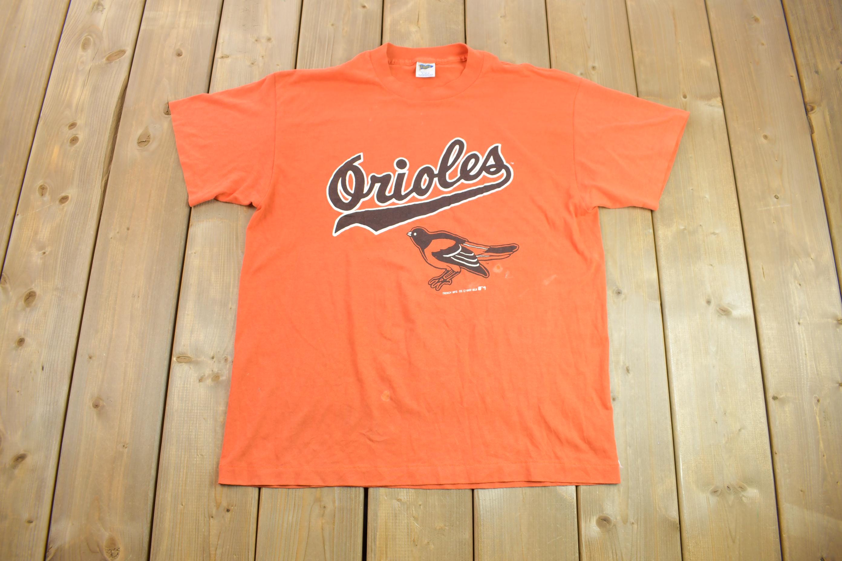 Vintage 1989 Baltimore Orioles MLB Baseball Graphic T-Shirt