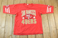 Vintage 1980s San Francisco Aop NFL Graphic print T-Shirt