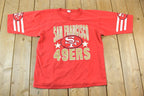 Vintage 1980s San Francisco Aop NFL Graphic print T-Shirt