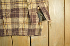 Vintage 1970s Pariani Wool Button Up Shirt Jacket Men's Large