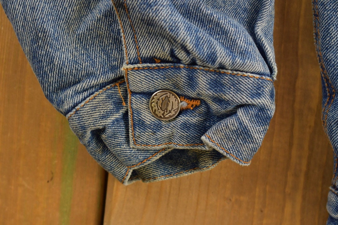 Vintage 1990s Cold Storage Denim Jean Jacket