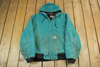 Vintage 1980s Carhartt Hooded Jacket Men's XL