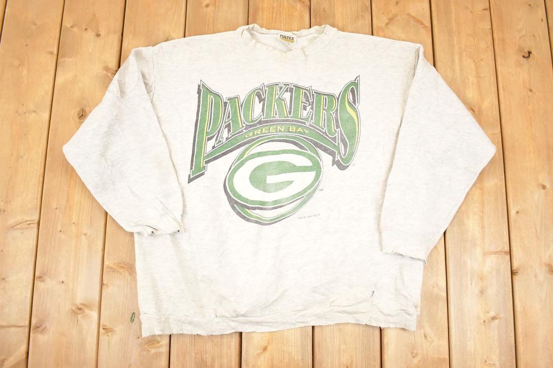 Vintage 1995 Green Bay Packers NFL Crewneck Sweatshirt Mens L