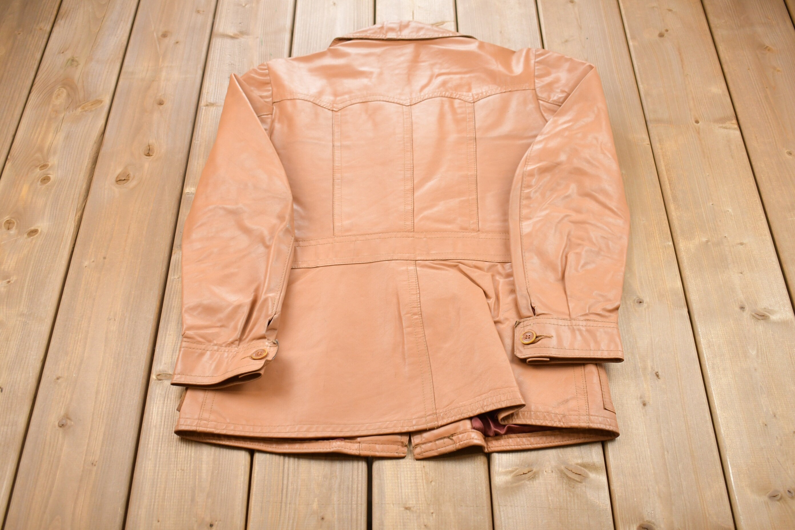 Vintage 1980s Bristol Leather Jacket