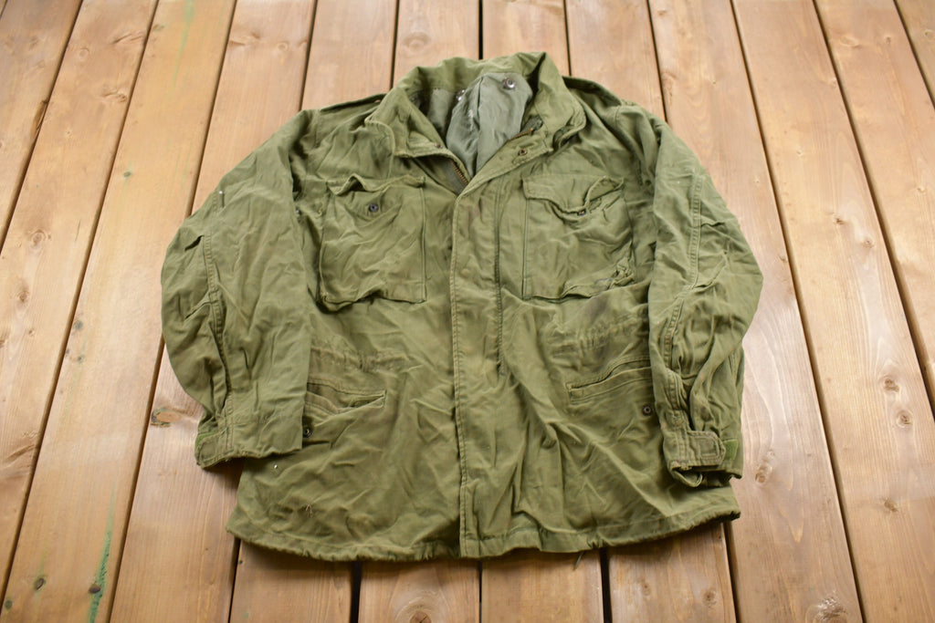 Vintage 1980s Military Field Jacket