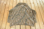 Vintage 1990s Mossy Oak All Over Print Lightweight Tree Camo Jacket Men's 2XL