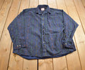Vintage 1990s Jordache Abstract Pattern Button Up Shirt