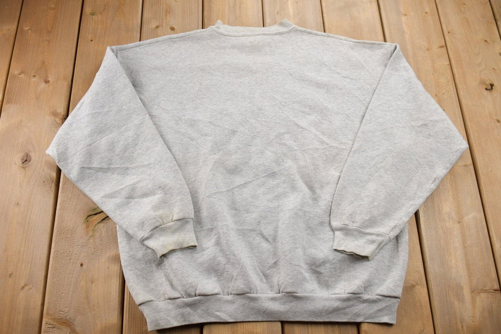 Vintage 1990s University Of Michigan Wolverines Collegiate Crewneck  Lee  NCAA Sweatshirt  Sportswear  Americana  Tultex Maximum Sweats