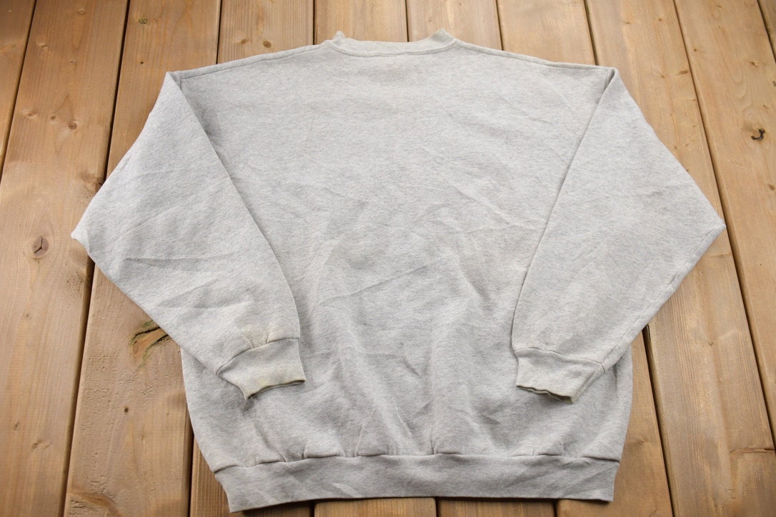 Vintage 1990s University Of Michigan Wolverines Collegiate Crewneck  Lee  NCAA Sweatshirt  Sportswear  Americana  Tultex Maximum Sweats