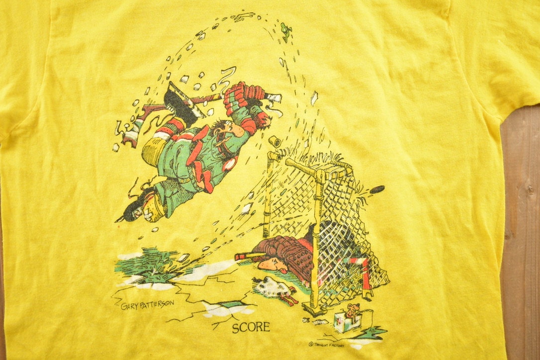 Vintage 1990s Gary Peterson Cartoon Promo T-Shirt