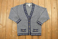 Vintage 1990s Grazia Knit Cardigan Sweater