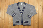 Vintage 1990s Grazia Knit Cardigan Sweater