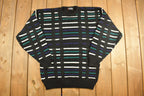 Vintage Scandia Knitted Striped Sweater