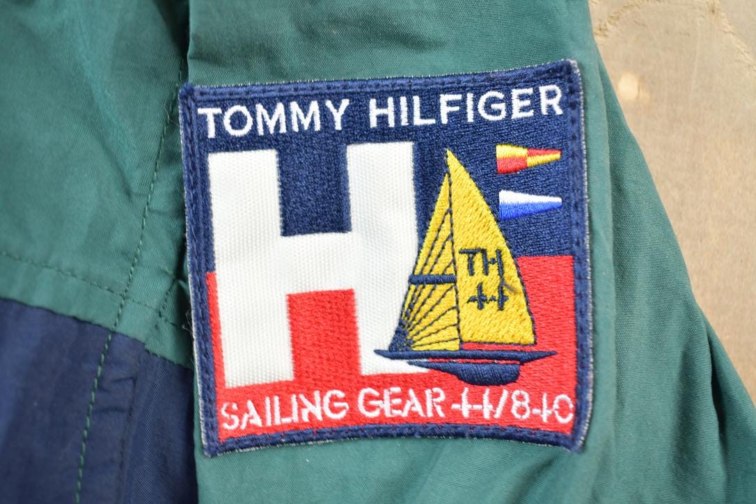 Vintage 1990s Tommy Hilfiger Sailing Gear Windbreaker Jacket
