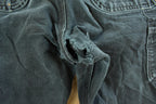 Vintage 1990s Carhartt Distressed Sun Faded Double Knee Pants Men's 31 x 32