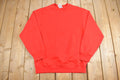 Vintage 1990s Blank Red Crewneck Sweatshirt