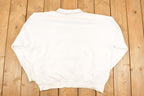 Vintage 1990s Grandmother Raised In The South Embroidered Collared Cute Sweatshirt Women's XL