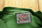 Vintage 1990s Ireland Bull Graphic T-Shirt  80s  90s  Streetwear Fashion  Vintage Irish  Vacation Tee  Travel & Tourism