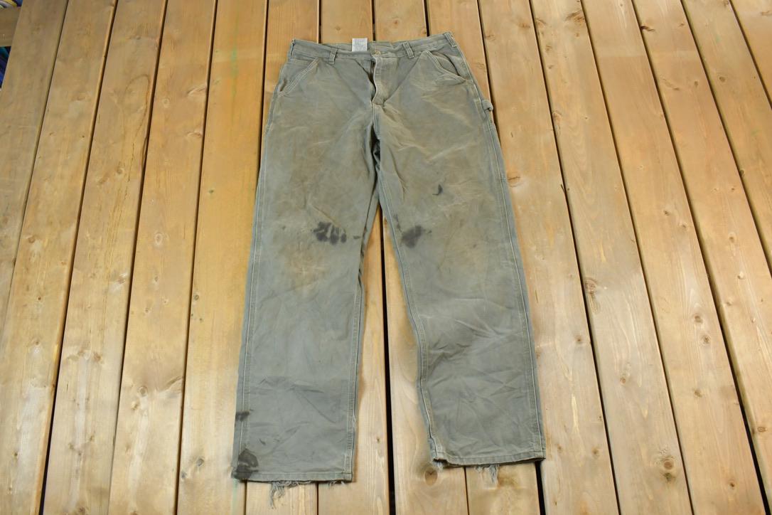 Vintage 1990s Carhartt Work Pants Size 34 x 34