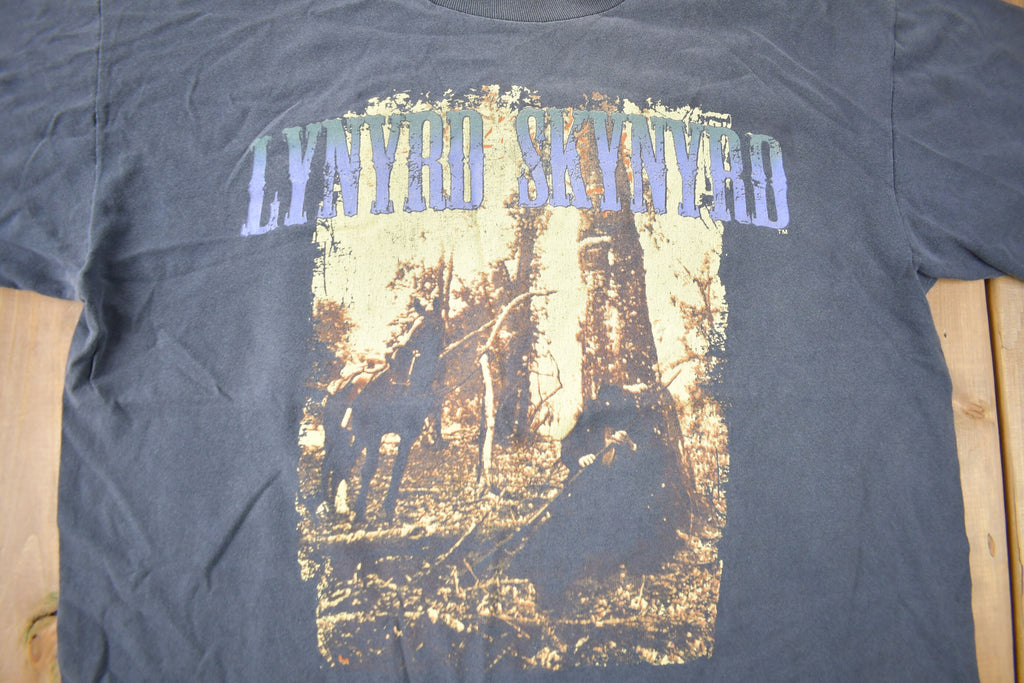 Vintage 1993 Lynyrd Skynyrd The Last Rebel Tour Single Stitch Band Tee Made in USA