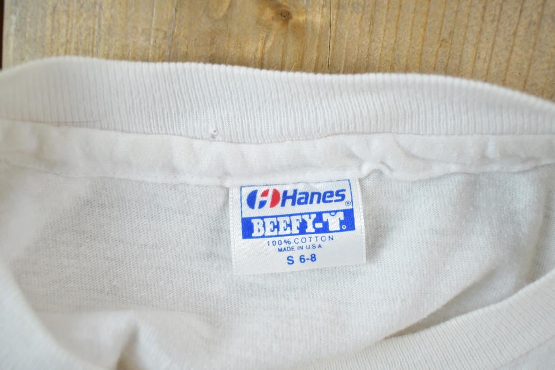 Vintage 1990s Youth Prince Edward Island Souvenir Single Stitch Graphic Print T-Shirt Made In USA