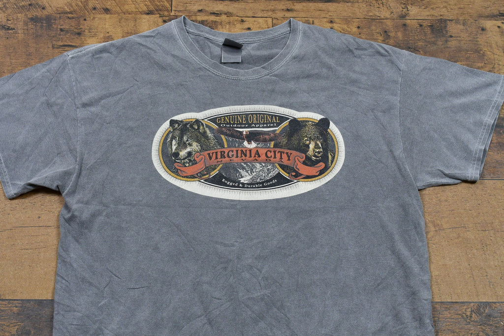 Vintage 1990s Virginia City Nevada Outdoorsman T-Shirt