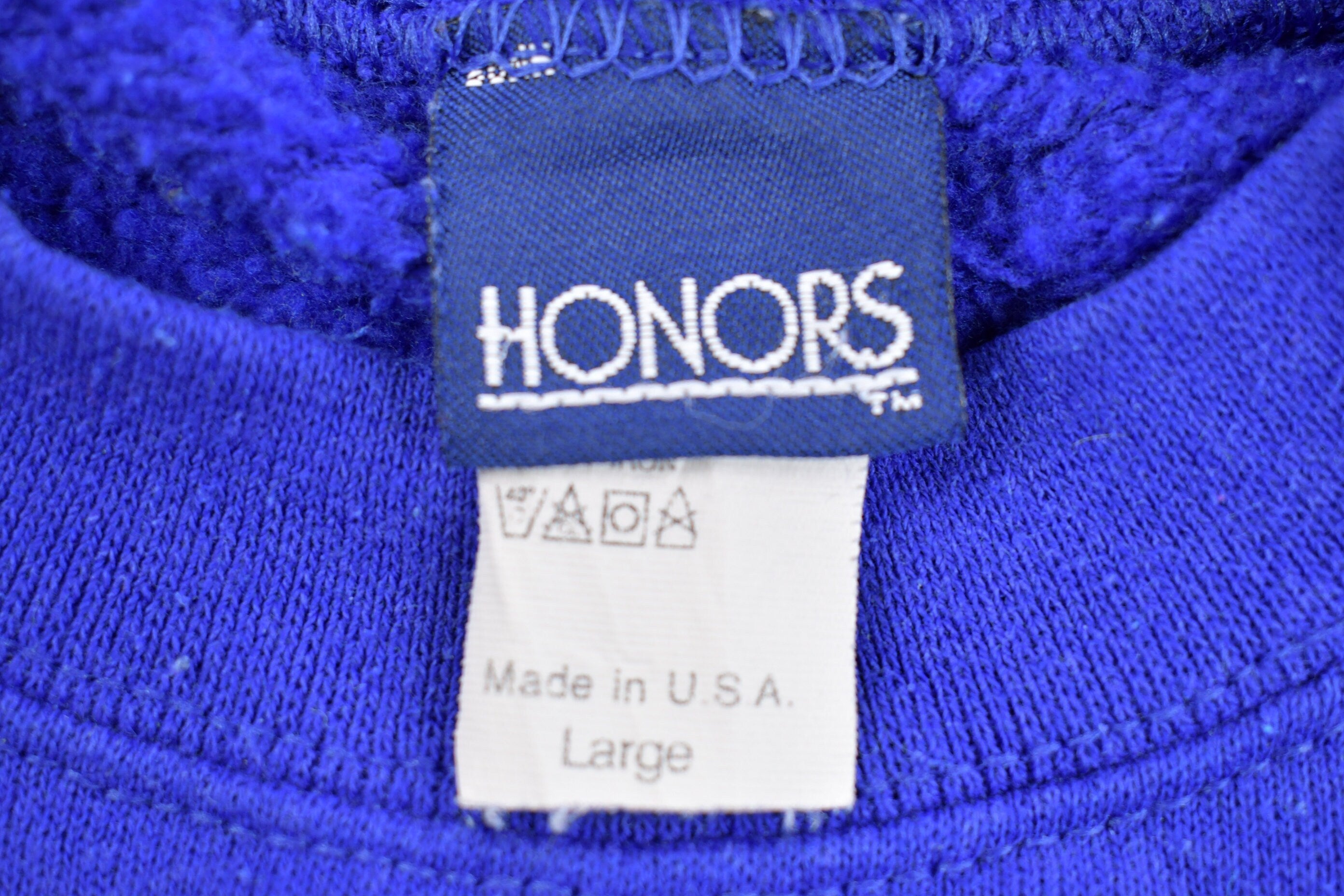 Vintage 1990s Blank Honors Crewneck Sweatshirt