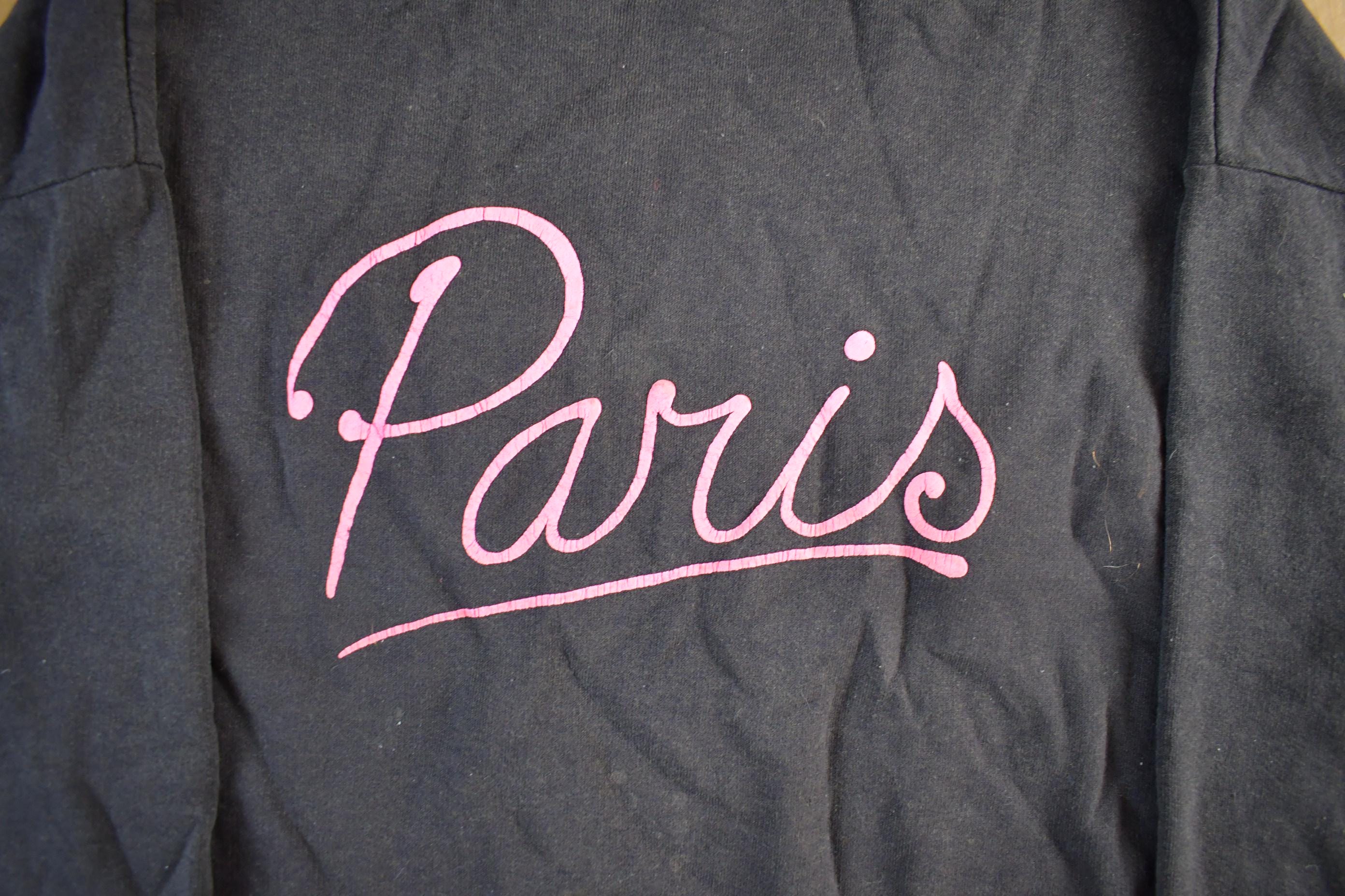 Vintage 1990s Paris Crewneck Sweatshirt Adult Large