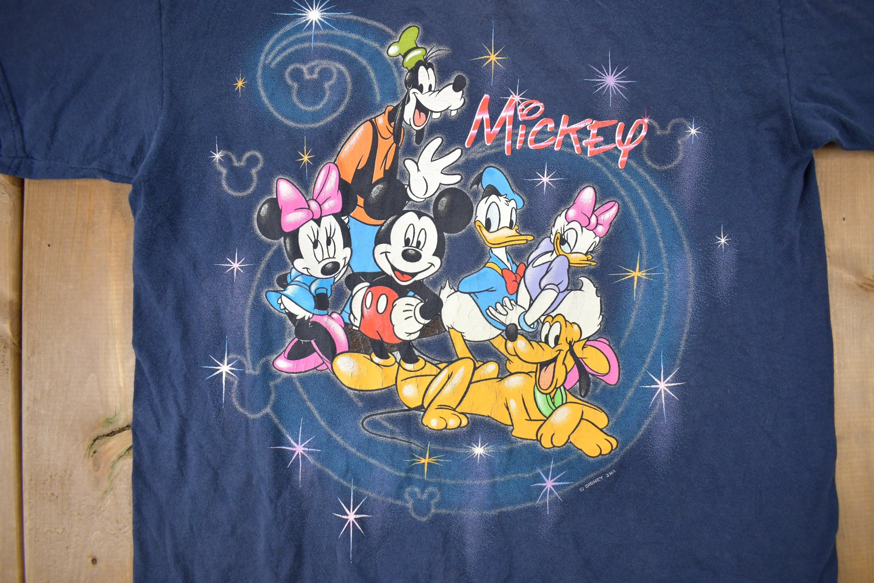 Vintage 1990s Disney Mickey Unlimited Cartoon Promo T-Shirt