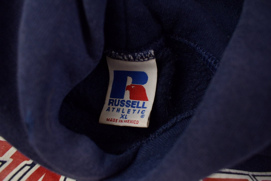 Vintage 1990s Valley Tigers Basketball Russell Collegiate Crewneck