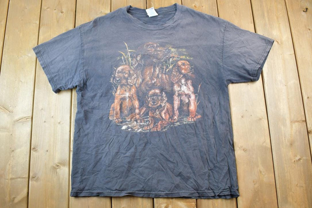 Vintage 1990s Dog Pack Souvenir T-Shirt