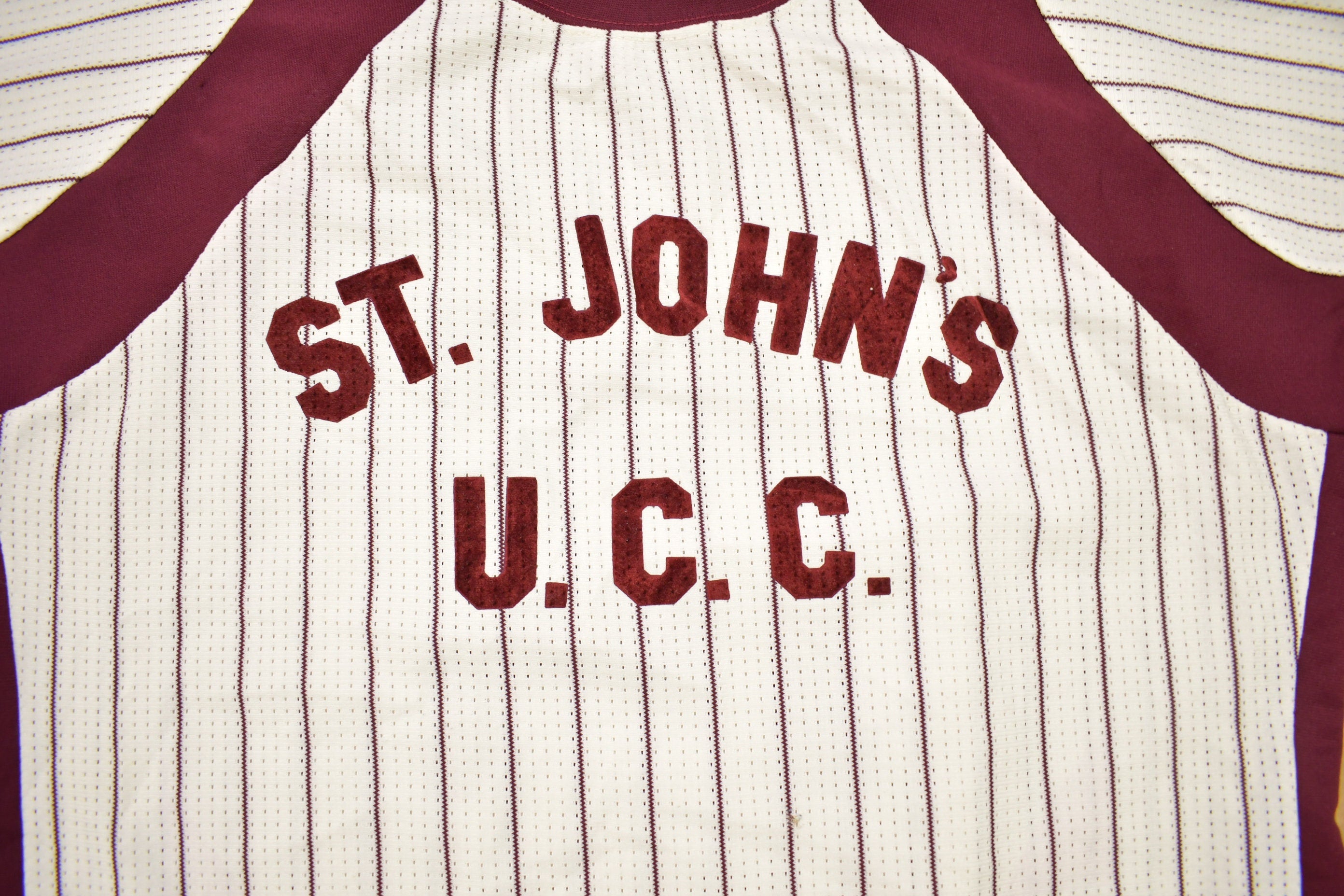 Vintage 1970s St Johns U.C.C. #14 Jersey