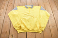 Vintage 1990s Expressions Yellow Quarter Zip Sweatshirt