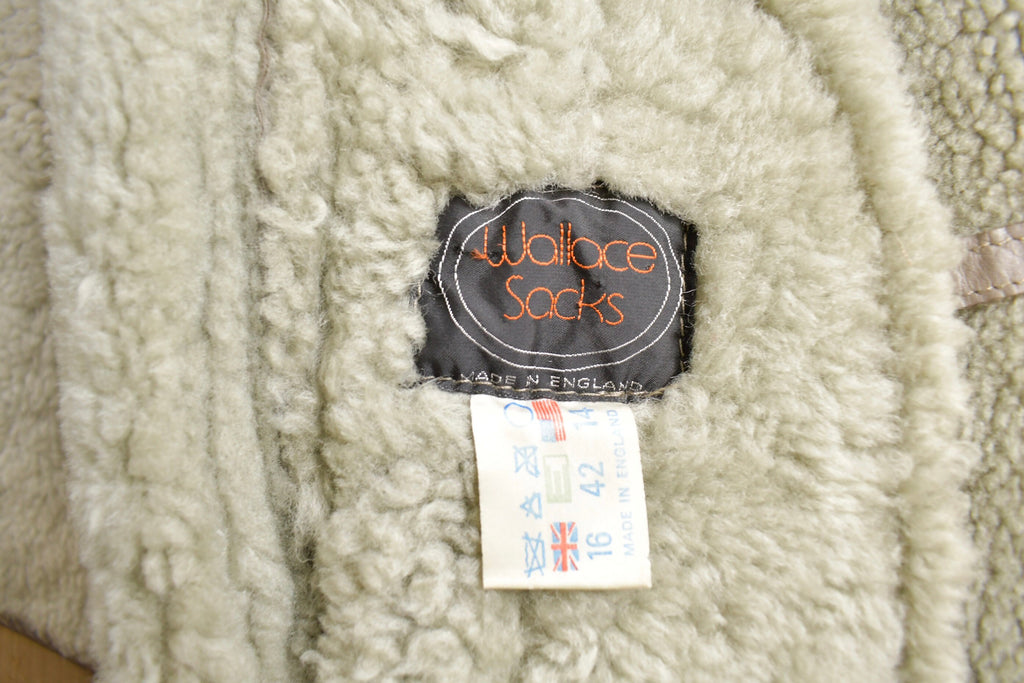 Vintage 1980's Genuine Sheepskin Fur Coat