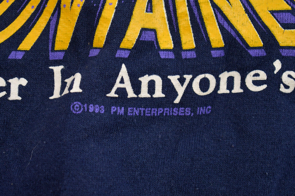 Vintage 1993 West Virginia University Mountaineers Collegiate Crewneck