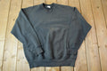 Vintage 1990s Blank BVD Crew Neck Sweatshirt / 90s Crewneck / Made In USA / Streetwear / Embroidered