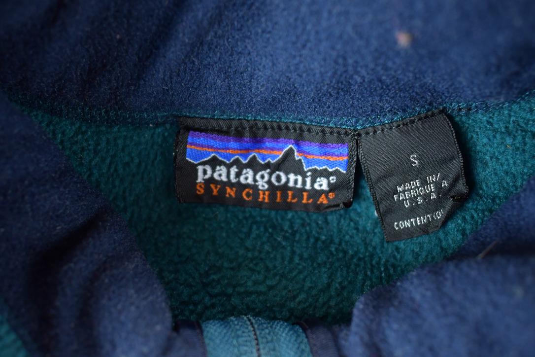 Vintage 1990s Patagonia Fleece Outdoorsman Sweater Vest