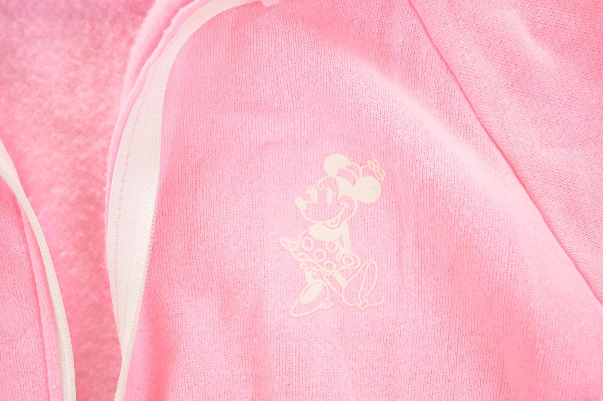 Vintage 1970s Mickey Mouse Disney Full Zip Sweater Women's L  Vintage Disney  Mickey  Graphic Print Disney Sweater