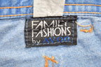 Vintage 1980s Baggy Flare Denim Jeans Size 33 x 31