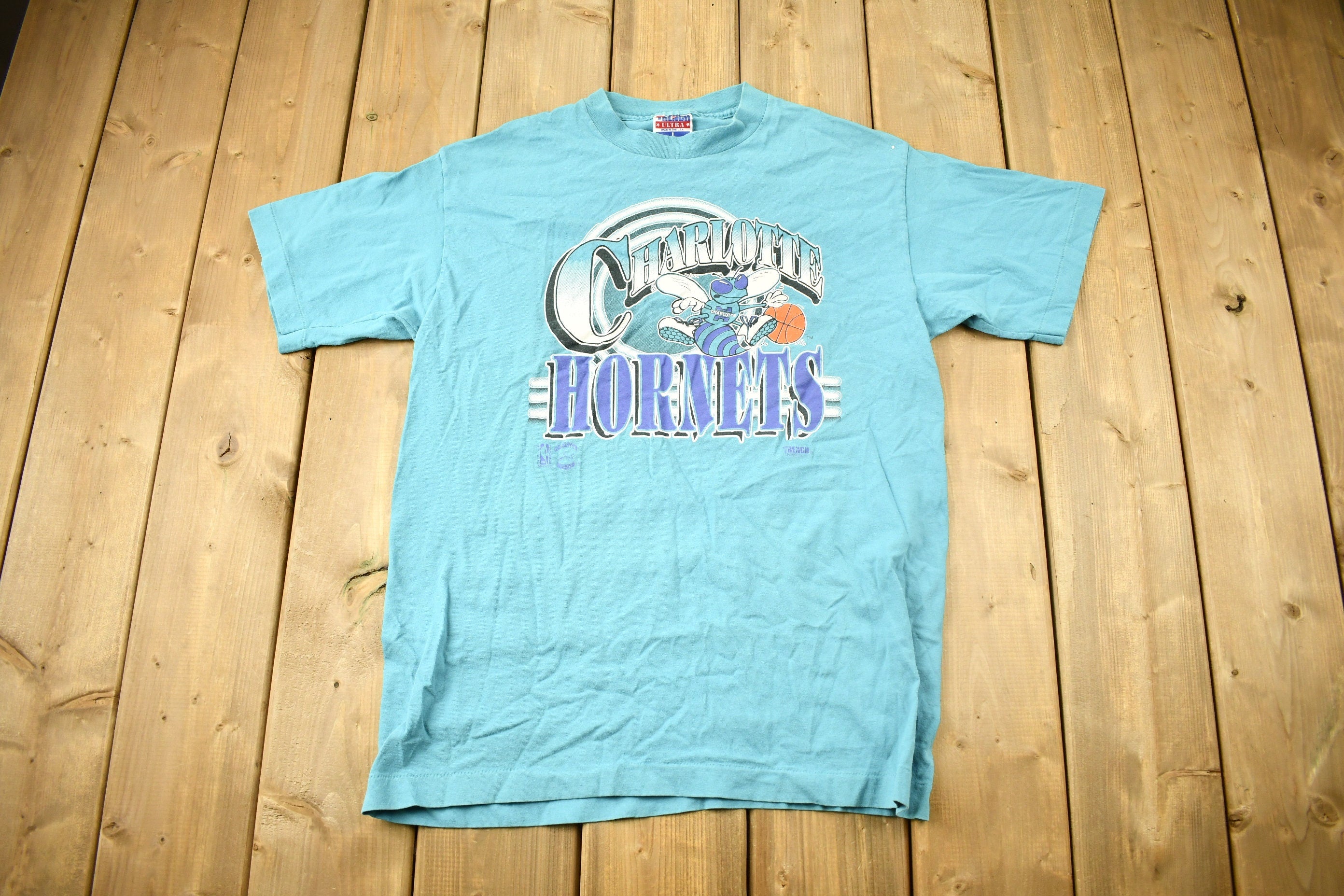 Vintage 1990s Charlotte Hornets NBA T-shirt