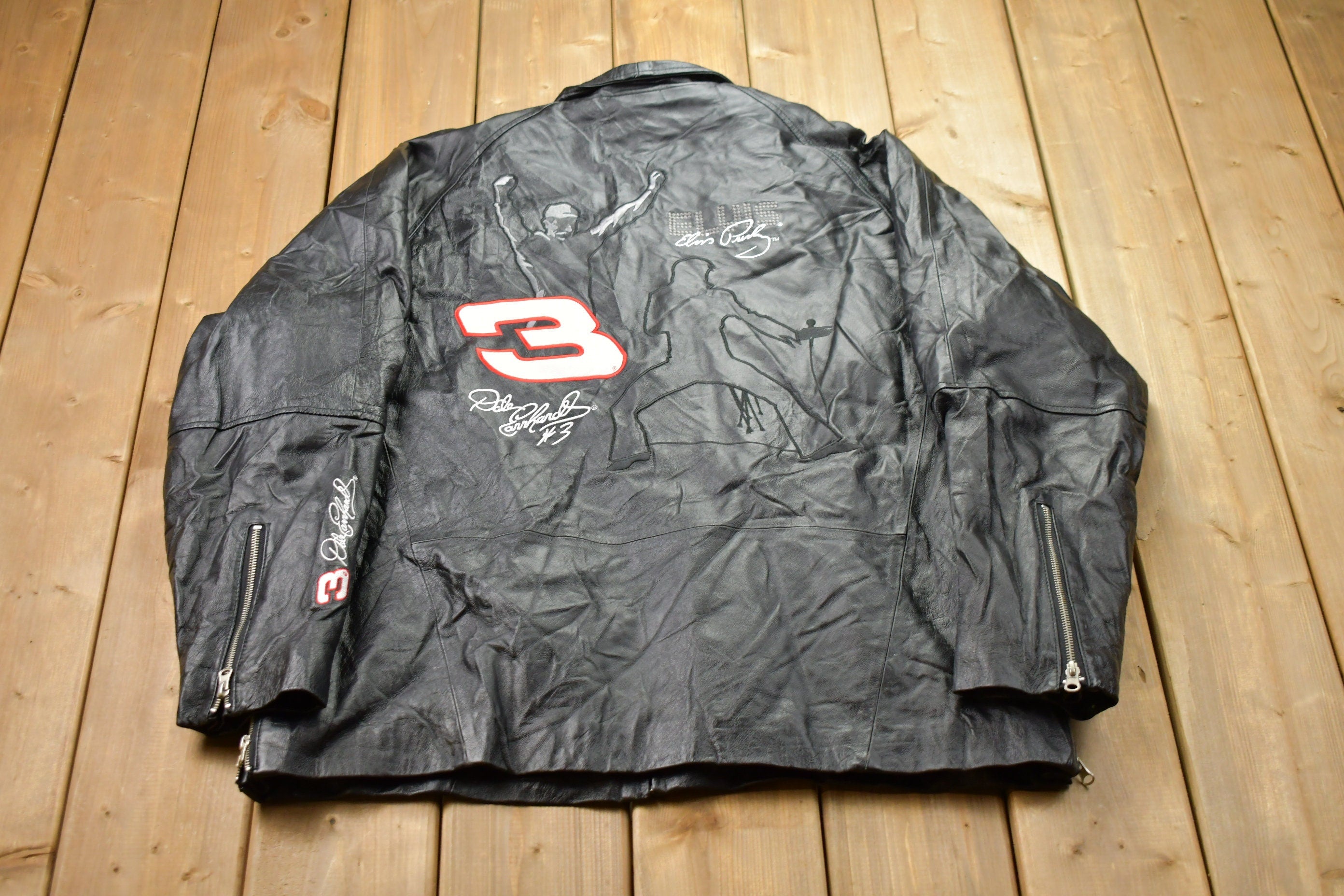 Vintage 1990s Chase Authentics Leather Jacket
