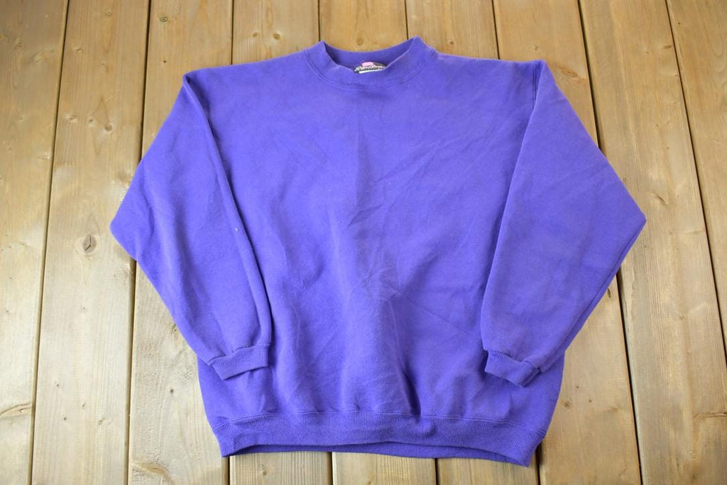 Vintage 1990s Hanes Womens Blank Crewneck Sweatshirt