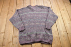 Vintage 1990s Nor' Easterly Wool Knit Sweater