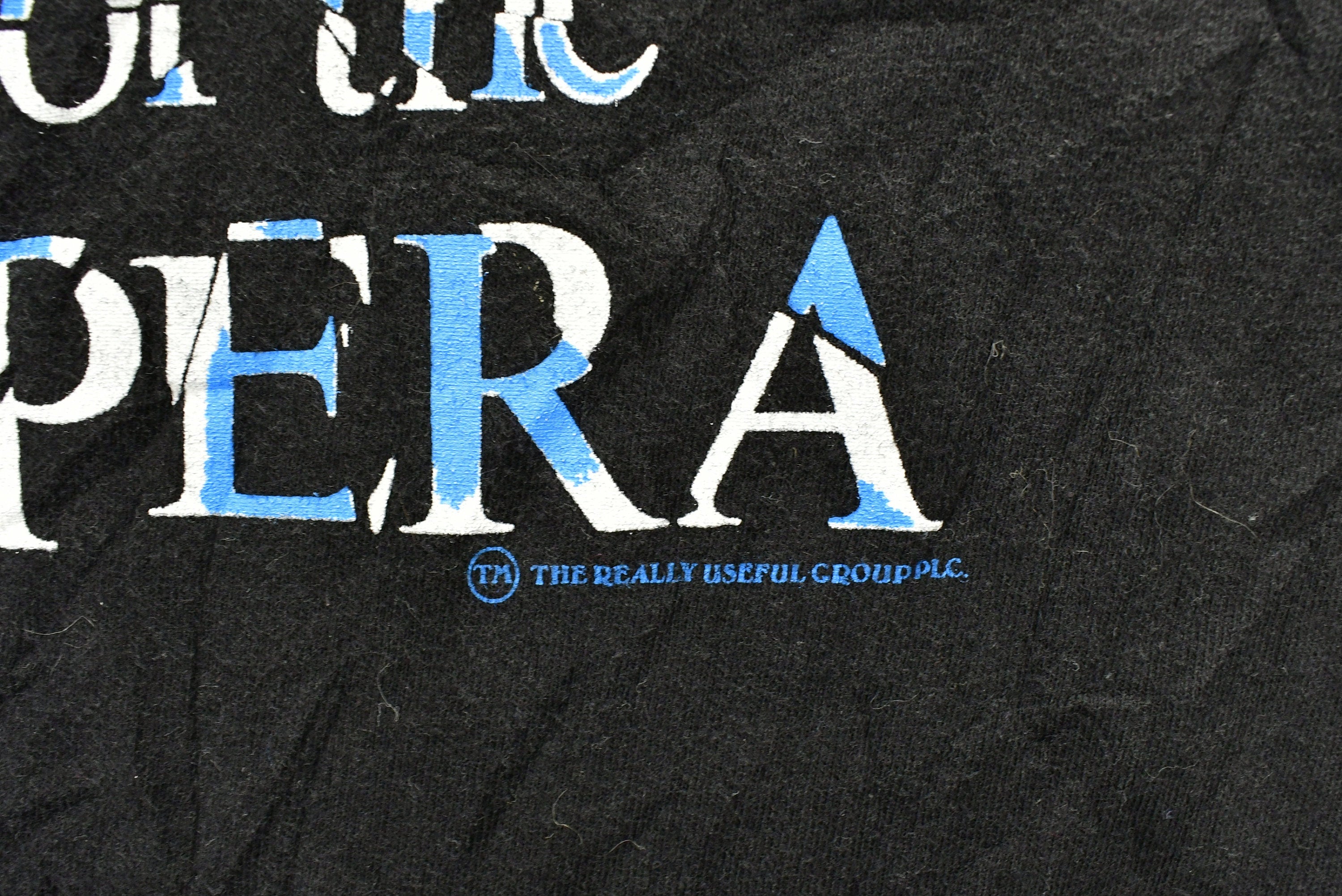 Vintage 1990s The Phantom Of The Opera Musical T-shirt