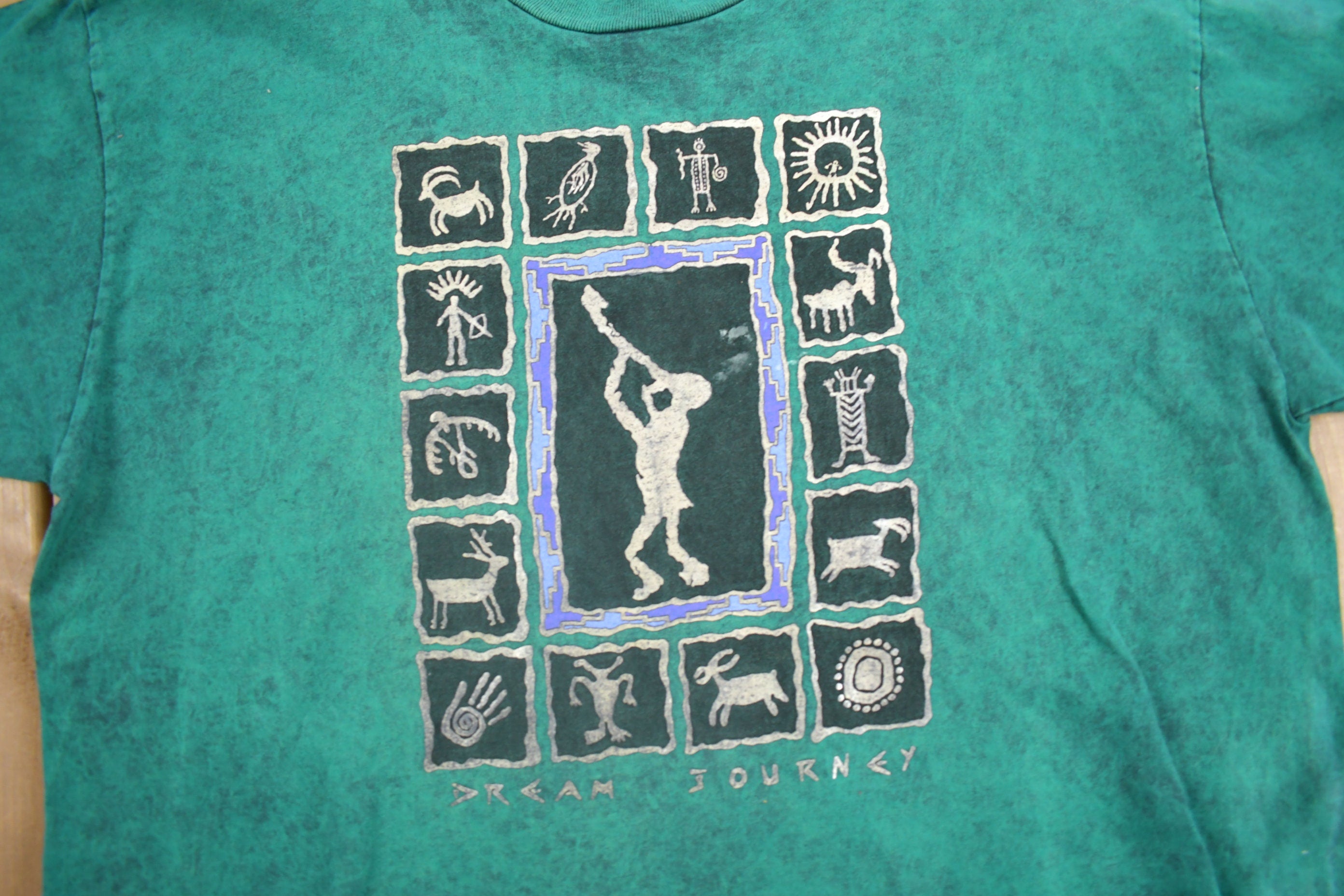 Vintage 1990s Dream Journey Graphic T Shirt