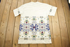 Vintage 1990s Art Unlimited Aztec Pattern Graphic T-Shirt