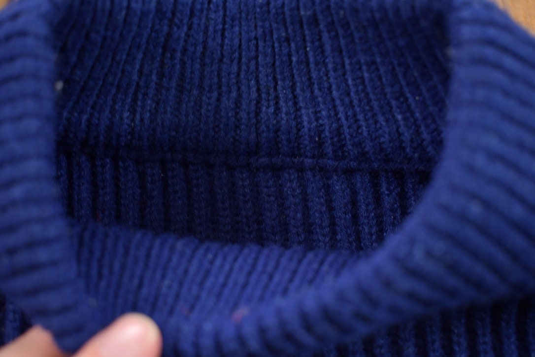 Vintage 1990s Knitted Striped Crewneck Sweater