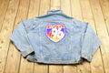 Vintage 1990s Interstate 96 Highway Jean Trucker Jacket