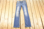 Vintage Deadstock Y2K Grace LA Bedazzled Low Rise Jeans Women's Size 26 x 32